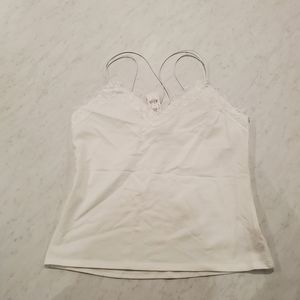 Express White Tank Top